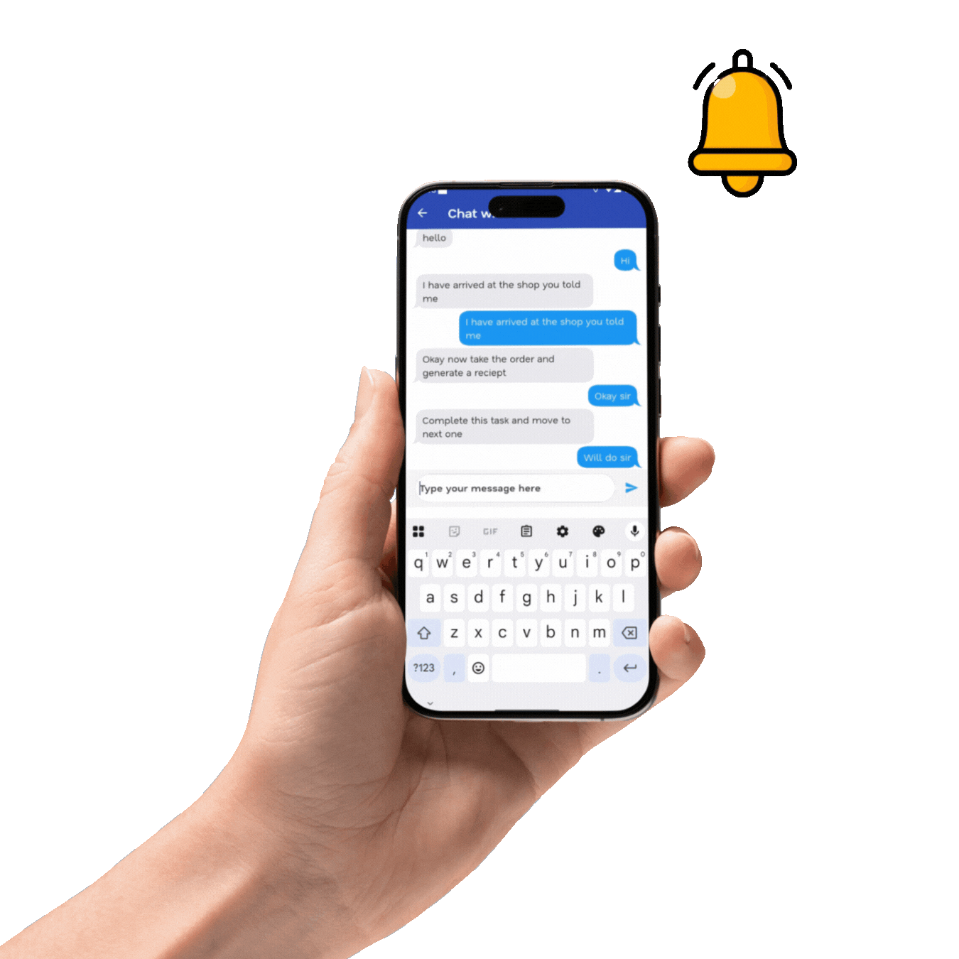 chat and notification